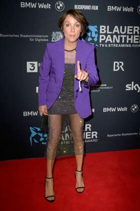 Julia Koschitz bei der Verleihung vom Blauer Panther - TV & Streaming Award 2022 in der BMW Welt. München, 19.10.2022