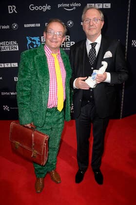Wigald Boning und Olli Dittrich bei der Verleihung vom Blauer Panther - TV & Streaming Award 2022 in der BMW Welt. München, 19.10.2022