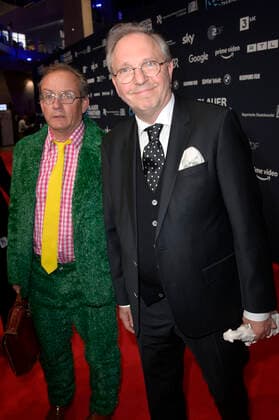Wigald Boning und Olli Dittrich bei der Verleihung vom Blauer Panther - TV & Streaming Award 2022 in der BMW Welt. München, 19.10.2022