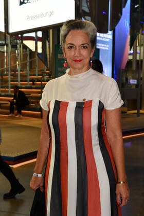 Irina Wanka Verleihung Blauer Panther - TV & Streaming Award 2022 Ehrung, Auszeichnung, Preis BMW Welt München 19. Oktober 2022