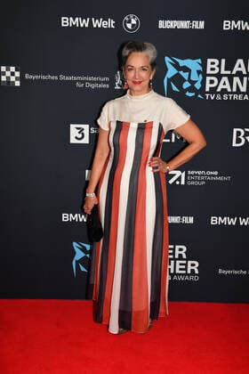 Irina Wanka Verleihung Blauer Panther - TV & Streaming Award 2022 Ehrung, Auszeichnung, Preis BMW Welt München 19. Oktober 2022