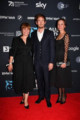 Stefan Murr und Kathrin Ana Stahl Verleihung Blauer Panther - TV & Streaming Award 2022 Ehrung, Auszeichnung, Preis BMW Welt München 19. Oktober 2022