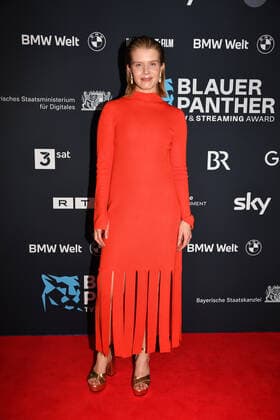 Alina Tomnikov Verleihung Blauer Panther - TV & Streaming Award 2022 Ehrung, Auszeichnung, Preis BMW Welt München 19. Oktober 2022