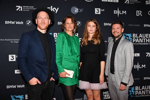 Verleihung Blauer Panther - TV & Streaming Award 2022 Ehrung, Auszeichnung, Preis BMW Welt München 19. Oktober 2022