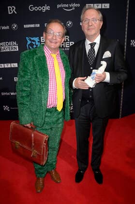 Wigald Boning und Olli Dittrich bei der Verleihung vom Blauer Panther - TV & Streaming Award 2022 in der BMW Welt. München, 19.10.2022