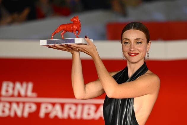 October 22, 2022, Roma, Italy: Rome, Italy - October 22: Andrea Bagney Attends The Red Carpett During The 17th Rome Film Festival At Auditorium Parco Della Musica On October 22, 2022 In Rome, Italy. Roma Italy  - ZUMAl164 20221022_zsa_l164_385 Copyright: xDomenicoxCippitellix