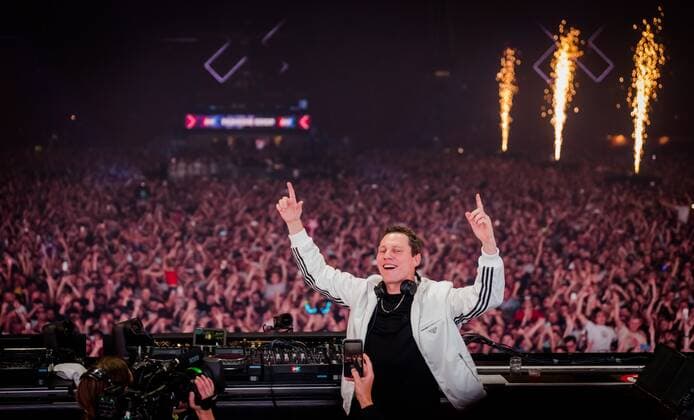 2022-10-22 23:06:03 AMSTERDAM - Tiesto performs during Amsterdam Music Festival, which takes place in the Johan Cruijff ArenA during ADE. ANP MARCO DE SWART netherlands out - belgium out