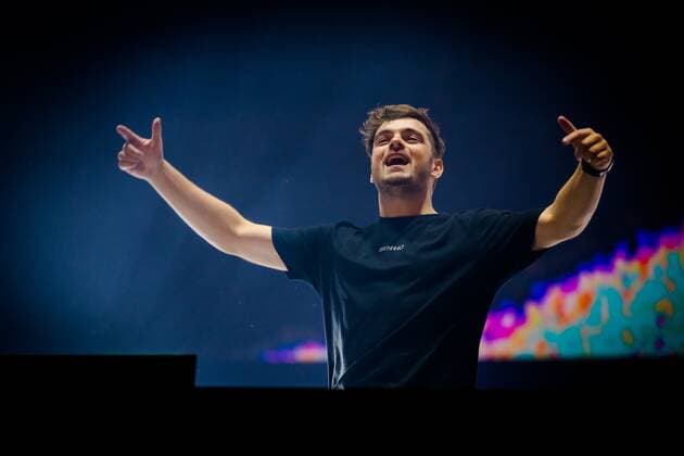 2022-10-22 23:58:03 AMSTERDAM - Martin Garrix performs during Amsterdam Music Festival, which takes place in the Johan Cruijff ArenA during ADE. ANP MARCO DE SWART netherlands out - belgium out