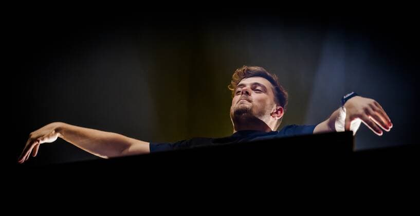 2022-10-22 23:59:07 AMSTERDAM - Martin Garrix performs during Amsterdam Music Festival, which takes place in the Johan Cruijff ArenA during ADE. ANP MARCO DE SWART netherlands out - belgium out