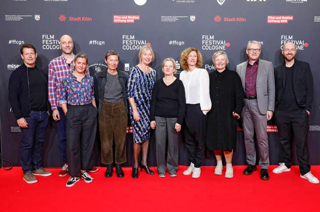 Nana Neul mit Team beim Screening des Kinofilms Töchter , dem Gewinner vom Manfred Stelzer Preis, auf dem 32. Film Festival Cologne 2022 im Filmpalast. Köln, 22.10.2022