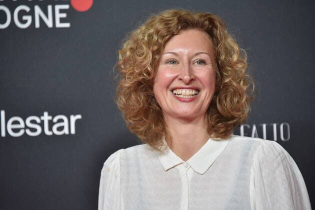 Regisseurin Nana Neul kommt zur Verleihung des Manfred Stelzer Preis an Töchter der Regisseurin Nana Neul beim 32. Film Festival Cologne (vormals: Cologne Conference) 2022 , ein internationales Filmfestival