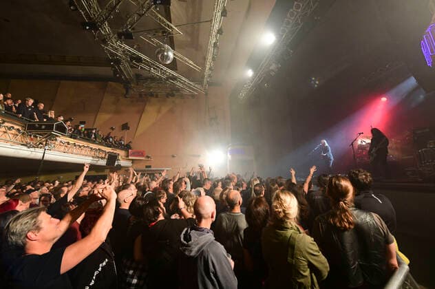 New Model Army live bei einem Konzert der 40th Anniversary -Tour im Capitol. Hannover, 23.10.2022