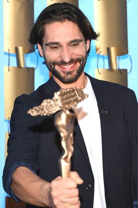 Nektarios Vlachopoulos bei der Verleihung vom Bayerischer Kabarettpreis 2022 im Lustspielhaus. München, 24.10.2022