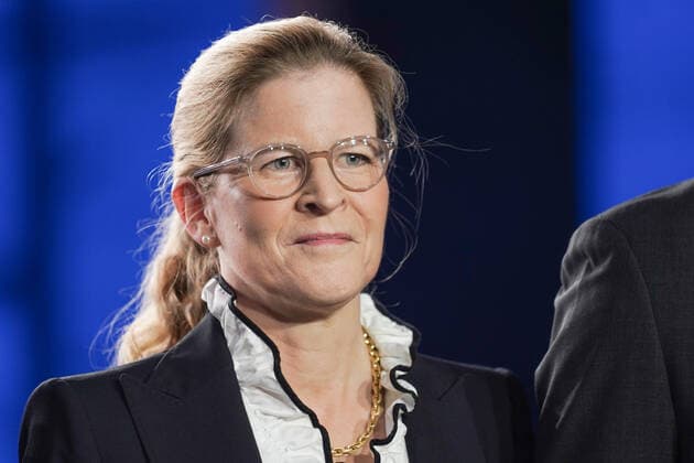 0Verleihung des Deutschen Zukunftspreises 2022 durch Bundespräsidenten Frank-Walter Steinmeier im Kraftwerk Berlin. Im Bild: Prof. Dr. Cordula Petersen (Universitätsklinikum Hamburg Eppendorf, Hamburg) Kraftwerk Berlin Berlin Copyright: xFotostandx xReuhlx