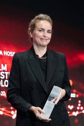 Schauspielerin Nina HOSS bekommt den International Actors Award, Film Festival Cologne awards in Koeln, 27.10.2022.