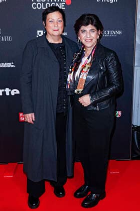 Martina Richter und Berivan Aymaz bei der Verleihung der Film Festival Cologne Awards auf dem 32. Film Festival Cologne 2022 im E-Werk. Köln, 27.10.2022