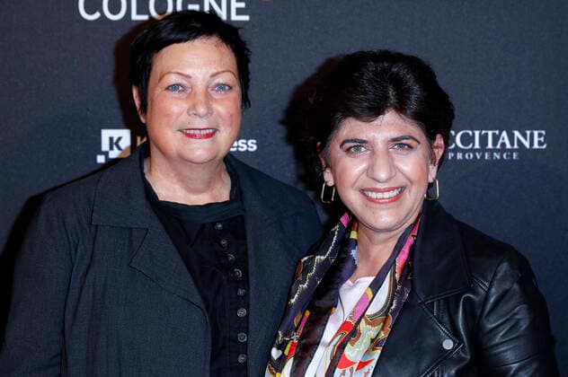 Martina Richter und Berivan Aymaz bei der Verleihung der Film Festival Cologne Awards auf dem 32. Film Festival Cologne 2022 im E-Werk. Köln, 27.10.2022