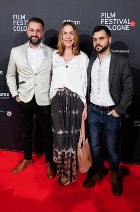 Caroline Pharo mit Gästen bei der Verleihung der Film Festival Cologne Awards auf dem 32. Film Festival Cologne 2022 im E-Werk. Köln, 27.10.2022