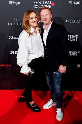 Kasem Hoxha mit Klejda Shani bei der Verleihung der Film Festival Cologne Awards auf dem 32. Film Festival Cologne 2022 im E-Werk. Köln, 27.10.2022