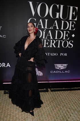 Day Of The Dead Vogue Gala Black Carpet October 27, 2022, Mexico City, Mexico: Helena Haro attends the black carpet of Day of the Dead Gala by Vogue at National Numismatic Museum. on October 27, 2022, Mexico City, Mexico. (Photo by Carlos Tischler Eyepix Group) Copyright: xCarlosxTischler xEyepixxGroupx CT_27102022_79824