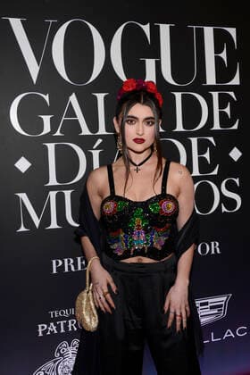 Day Of The Dead Vogue Gala Black Carpet October 27, 2022, Mexico City, Mexico: Pau Mor attends the black carpet of Day of the Dead Gala by Vogue at National Numismatic Museum. on October 27, 2022, Mexico City, Mexico. (Photo by Carlos Tischler Eyepix Group) Copyright: xCarlosxTischler xEyepixxGroupx CT_27102022_79858
