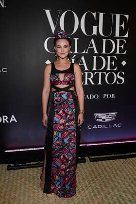 Day Of The Dead Vogue Gala Black Carpet October 27, 2022, Mexico City, Mexico: Jade Fraser attends the black carpet of Day of the Dead Gala by Vogue at National Numismatic Museum. on October 27, 2022, Mexico City, Mexico. (Photo by Carlos Tischler Eyepix Group) Copyright: xCarlosxTischler xEyepixxGroupx CT_27102022_79887