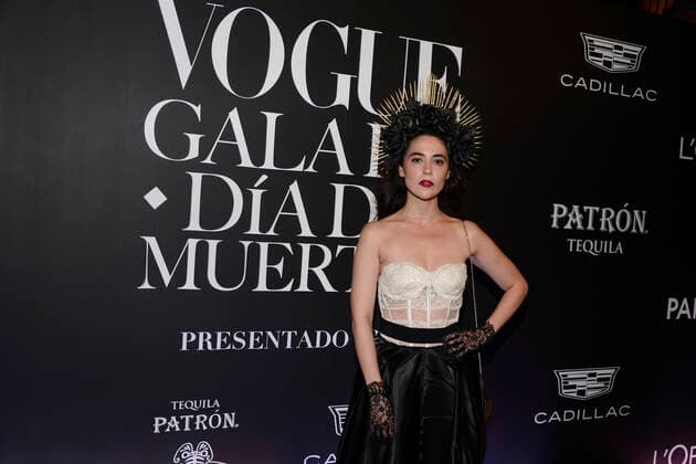 Day Of The Dead Vogue Gala Black Carpet October 27, 2022, Mexico City, Mexico: Pilar Santacruz attends the black carpet of Day of the Dead Gala by Vogue at National Numismatic Museum. on October 27, 2022, Mexico City, Mexico. (Photo by Carlos Tischler Eyepix Group) Copyright: xCarlosxTischler xEyepixxGroupx CT_27102022_79893
