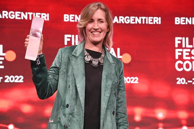 Benedetta Argentieri bei der Verleihung der Film Festival Cologne Awards auf dem 32. Film Festival Cologne 2022 im E-Werk. Köln, 27.10.2022