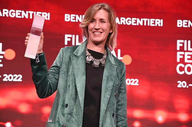 Benedetta Argentieri bei der Verleihung der Film Festival Cologne Awards auf dem 32. Film Festival Cologne 2022 im E-Werk. Köln, 27.10.2022