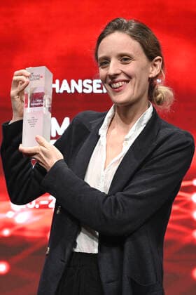 Mia Hansen-Löve bei der Verleihung der Film Festival Cologne Awards auf dem 32. Film Festival Cologne 2022 im E-Werk. Köln, 27.10.2022