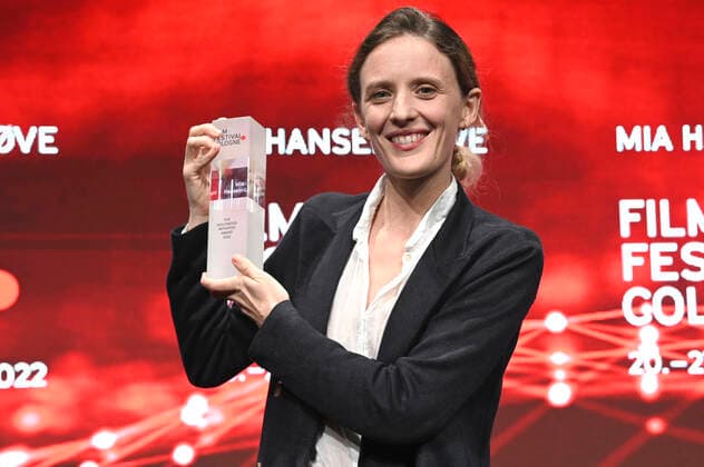 Mia Hansen-Löve bei der Verleihung der Film Festival Cologne Awards auf dem 32. Film Festival Cologne 2022 im E-Werk. Köln, 27.10.2022