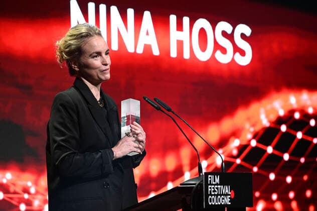 Bilder des Jahres 2022, Entertainment 10 Oktober Entertainment Themen der Woche KW43 Nina Hoss bei der Verleihung der Film Festival Cologne Awards auf dem 32. Film Festival Cologne 2022 im E-Werk. Köln, 27.10.2022 *** Nina Hoss at the Film Festival Cologne Awards at the 32 Film Festival Cologne 2022 at E Werk Cologne, 27 10 2022. Foto:xC.xAdolphxx xFuturexImage