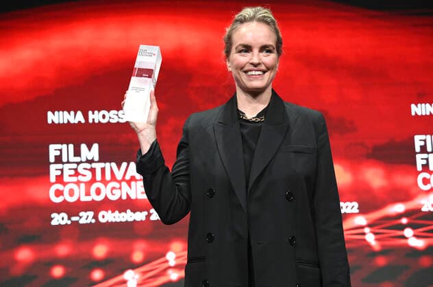 Nina Hoss bei der Verleihung der Film Festival Cologne Awards auf dem 32. Film Festival Cologne 2022 im E-Werk. Köln, 27.10.2022