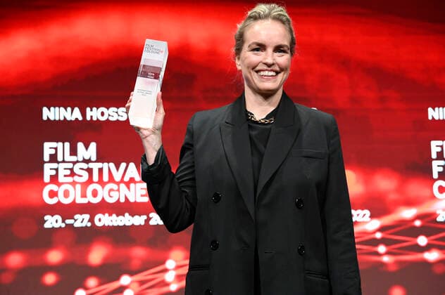 Nina Hoss bei der Verleihung der Film Festival Cologne Awards auf dem 32. Film Festival Cologne 2022 im E-Werk. Köln, 27.10.2022
