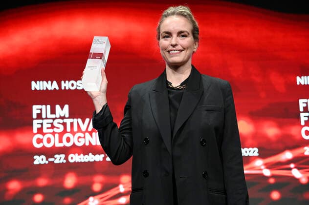 Nina Hoss bei der Verleihung der Film Festival Cologne Awards auf dem 32. Film Festival Cologne 2022 im E-Werk. Köln, 27.10.2022