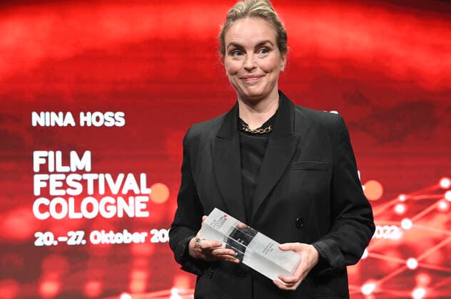 Nina Hoss bei der Verleihung der Film Festival Cologne Awards auf dem 32. Film Festival Cologne 2022 im E-Werk. Köln, 27.10.2022