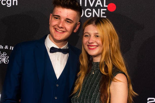 Cologne Film Festival Red Carpet Actor Mike Chura and Actress Smilla Felgner attend the red carpet of Cologne film festival award ceremony at E-werk in Cologne, Germany on Oct 27, 2022 Cologne Germany  Copyright: xYingxTangx originalFilename: tang-notitle221027_npMyB.jpg