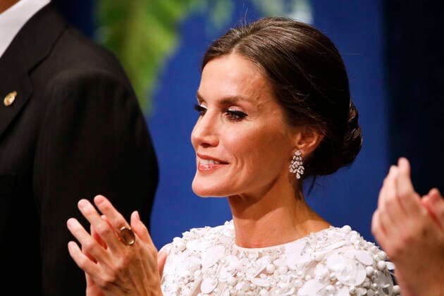 28-10-2022 Campoamor Queen Letizia attend the 2022 Princess of Asturias award ceremony at the Campoamor theatre in Oviedo. No Spain Â  Copyright: xPPEx