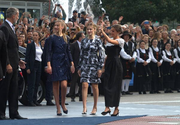 Spanish Royal family in Princess Awards in Oviedo Royal Spanish family arrives in Campoamor Theatre for the ceremony of Princes awards 2022. Gijon Asturias Spain Copyright: MercedesxMenendez