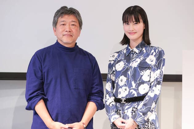 Entertainment Bilder des Tages Ai Hashimoto, Hirokazu Koreeda, October 31, 2022 - The 35th Tokyo International Film Festival. Press conference for the HASHIMOTO Ai and KORE-EDA Hirokazu in Tokyo, Japan on October 31, 2022.  , aflo_202622865.jpg,