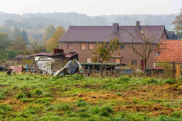 News Bilder des Tages Belm, Deutschland 31.Oktober 2022: Im Landkreis Osnabrück, im Ort Belm - Vehrte, ist es in einem in einem Geflügelbestand zum Ausbruch der Geflügelpest gekommen. Aus tierseuchen- und tierschutzrechtlichen Gründen wurden bereits am Samstag die Tiere des Bestandes getötet. Eine Sperrzone von 10 km wurde im er Landkreis Osnabrück eingerichtet. Es laufen weitere Ermittlungen der Polizei. Belm Vehrte Niedersachsen *** Belm, Germany 31 October 2022 In the district of Osnabrück, in the town of Belm Vehrte, there has been an outbreak of avian influenza in a poultry flock For animal health and animal welfare reasons, the animals of the flock were already killed on Saturday A restriction zone of 10 km was established in the he district of Osn Copyright: xFotostandx xReissx