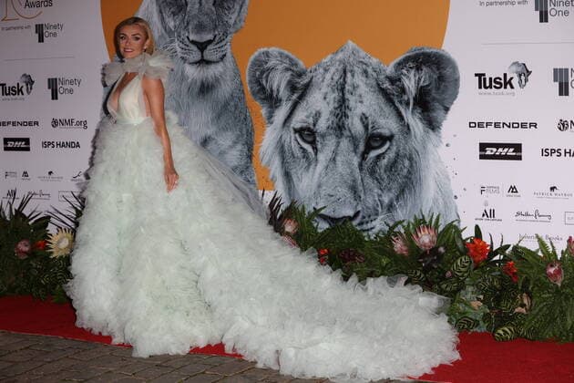 Entertainment Bilder des Tages . 01 11 2022. London, United Kingdom. Katherine Jenkins arriving at the Tusk Conservation Awards at Hampton Court Palace in London.  xStephenxLockx xi-Imagesx IIM-23893-0006