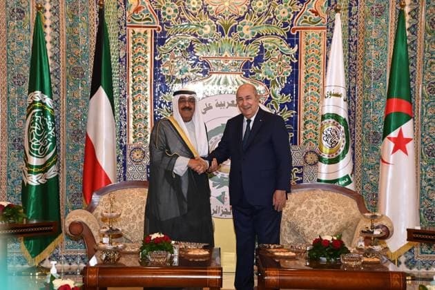 News Themen der Woche KW44 News Bilder des Tages Algerian President Abdelmadjid Tebboune meets with , Crown Prince of the State of Kuwait in Algeria to participate in the Arab Summit Algerian President Abdelmadjid Tebboune meets with , Crown Prince of the State of Kuwait in Algeria to participate in the Arab Summit, on November 2, 2022. Photo by Algerian Presidency Office Algeria Algeria Algeria 021122_Algeria_APO_1_00 (12) Copyright: xapaimagesxAlgerianxPresidencyxOfficex xapaimagesx