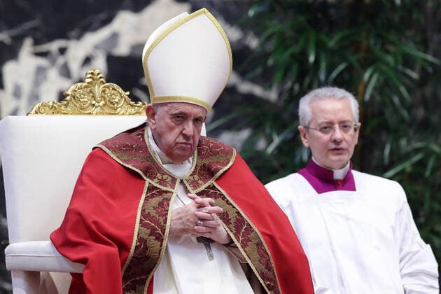 News Themen der Woche KW44 Novembe 2 2022 - POPE FRANCIS presides holy mass for the deceased Cardinal and Bishop during the year in St. Peter s Basilica at the Vatican. EvandroInetti_via ZUMA Wire Vatican City State Holy See - ZUMAi15_ 20221102_zaf_i15_022 Copyright: xEvandroxInettix