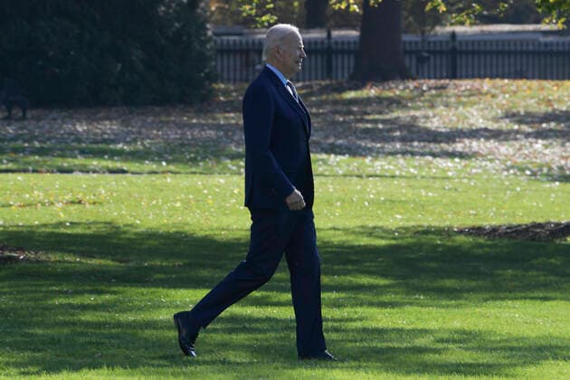 President Biden About White House Departure US President Joe Biden departs the White House en route to Albuquerque, New Mexico today on November 03, 2022 at South Lawn White House in Washington DC, USA. Washington DC United States  Copyright: xLeninxNollyx originalFilename: nollyaraujo-dcpresid221103_npMTH.jpg