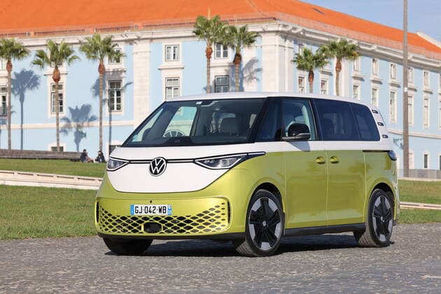 Le Volkswagen ID. Buzz 2023 Ã Lisbonne au Portugal, les 2 et 3 novembre 2022 NEWS : Presentation essai Volkswagen ID. Buzz 2023 - 03 11 2022 LaurentSanson Panoramic 