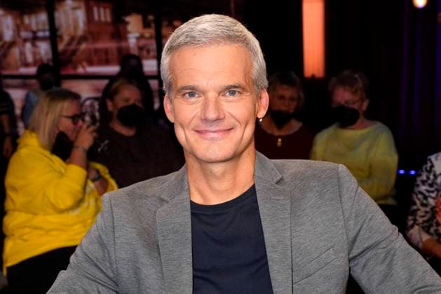 Thorsten Schröder bei der Aufzeichnung der MDR rbb-Talkshow Riverboat im Studio A im RBB-Fernsehzentrum. Berlin, 04.11.2022