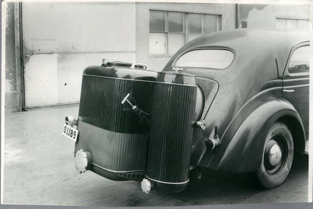 RECORD DATE NOT STATED Volvo PV with registration number O1189. The car is equipped with gear unit. Copyright: xpiemagsx swrailpie25102022-78435 !ACHTUNG AUFNAHMEDATUM GESCHÄTZT!