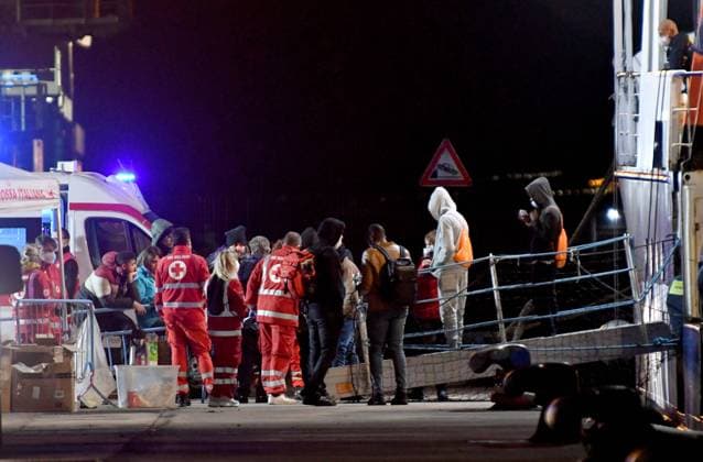 January 30, 2020, CATANIA, Italia: The ship Humanity 1 of the non-governmental organization SOS Humanity in the port of Catania with 179 refugees the organization says were resuced at sea, in Catania, Sicily, Italy, 06 November 2022..ANSA ORIETTA SCARDINO CATANIA Italia - ZUMAa110 20200130_zaf_a110_005 Copyright: xOriettaxScardinox