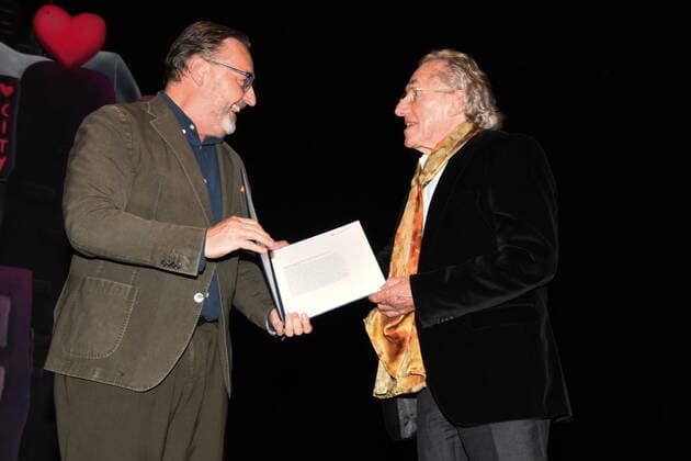Anton Biebl Kulturreferent Walter Hess (Theaterpreis 2020) Preistraeger Muenchen 06.11.2022 Muenchner Kammerspiele Theater Foerderpreis Verleihung der Stadt Muenchen